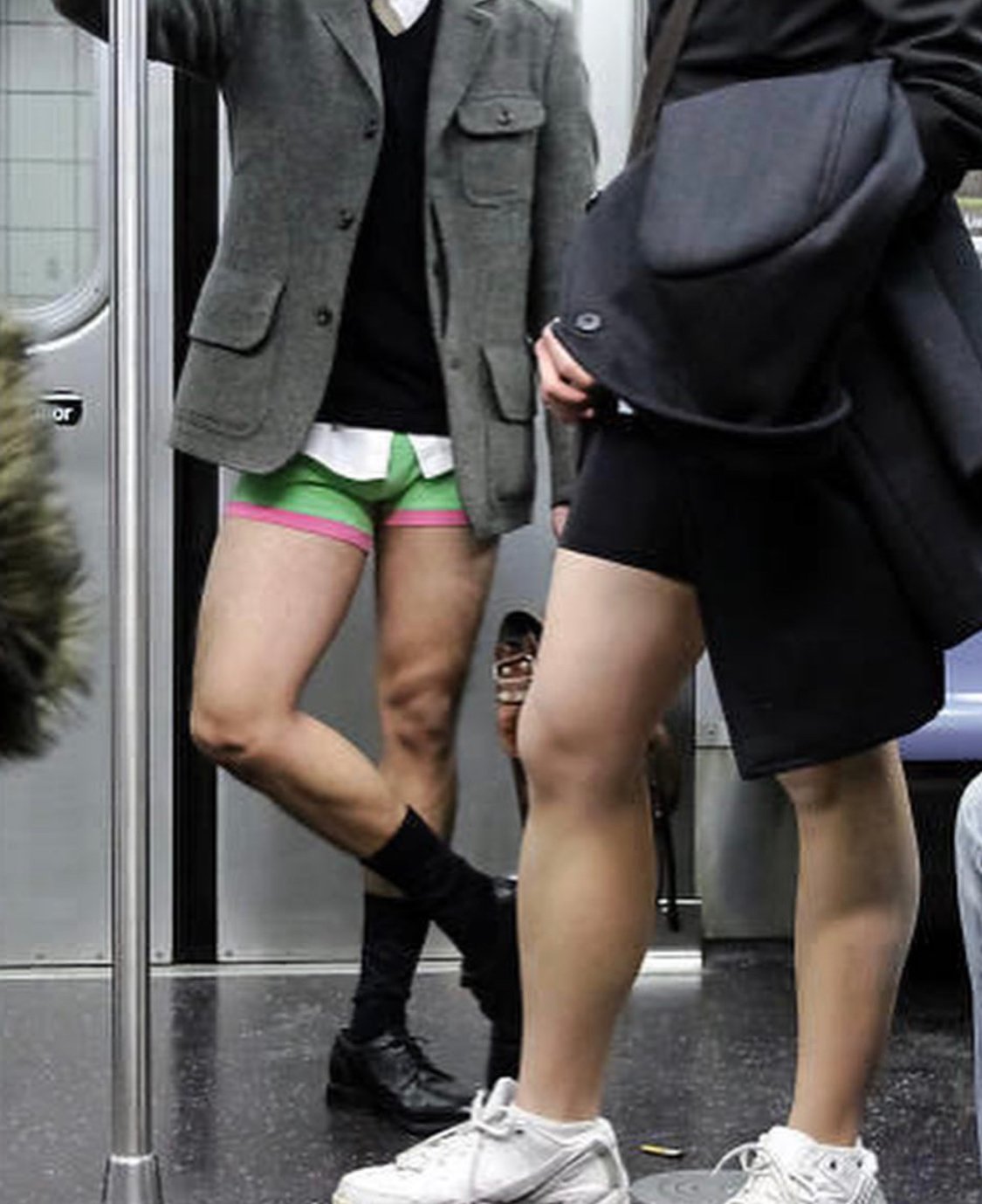 Así se vivió el ‘día sin pantalones’ en el metro de Nueva York (fotos