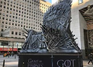 El Trono de Hierro de Game of Thrones llega a México