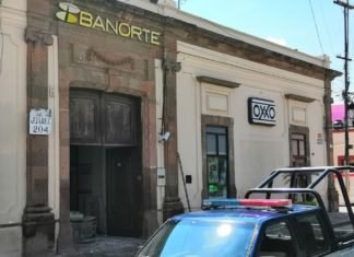 Se llevan cajero de zona centro de Salvatierra