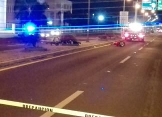 Muere joven en accidente de motocicleta y otro más herido