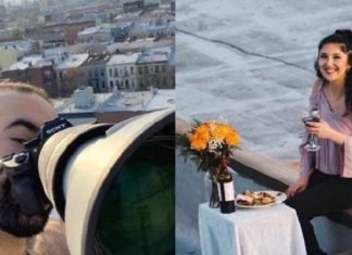 Amor en tiempos de coronavirus, mira esta bonita historia