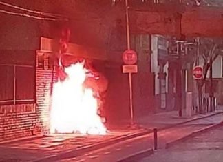 Hombre quema viva a una mujer indigente