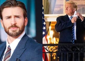 Chris Evans explota contra Donald Trump por minimizar letalidad del Covid-19
