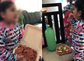 Niña pide tacos en lugar de juguetes a los Reyes Magos y ¡le cumplen!