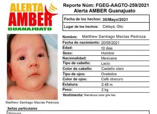 Emiten Alerta Amber por desaparición de Mathew Santiago