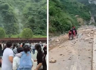 Un temblor de magnitud 6.1 deja varios muertos en el suroeste de China (Videos)