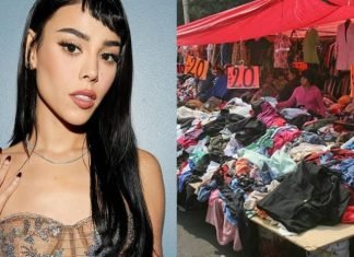 Sorprenden a Danna Paola paqueando en un tianguis de la CDMX; Soporten