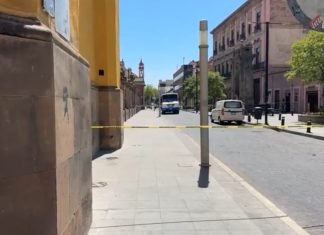 Mujer es atropellada y muere en el centro de Celaya la mañana de hoy