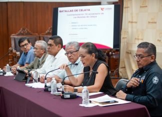 Presentan programa por el 110 Aniversario de las Batallas de Celaya