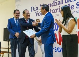 SSG reconoce a empresas y gente socialmente responsable que dona sangre de manera voluntaria