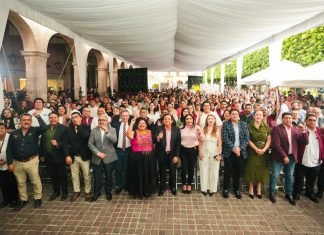 Alcalde Juan Miguel Ramírez rinde tercer informe trimestral ante el pueblo celayense