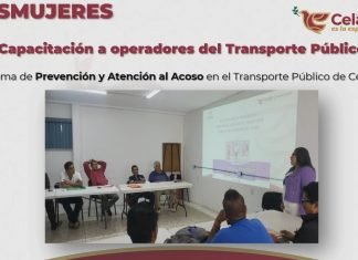 Atacan acoso en transporte con capacitación a 370 choferes