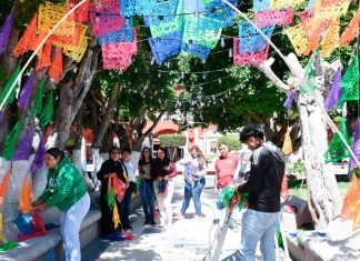 Inician decoración por Día de Muertos en Villagrán