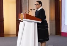 Rosa Icela Rodríguez afirma que Ley General de Aguas podría publicarse “de inmediato”; cuestiona protestas de agricultores