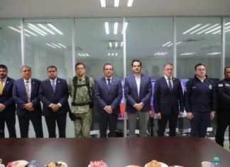 Refuerzan coordinación estatal, federal y municipal para fortalecer la seguridad en Salamanca