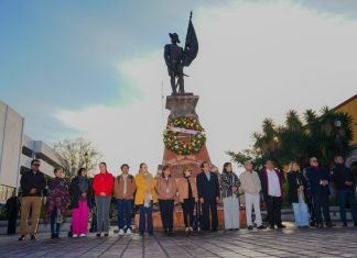 Con acto cívico conmemoran el 257 aniversario del natalicio de Ignacio Allende