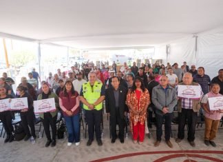 Entregan enseres domésticos a familias de la colonia Cuauhtémoc afectadas por las lluvias del año pasado
