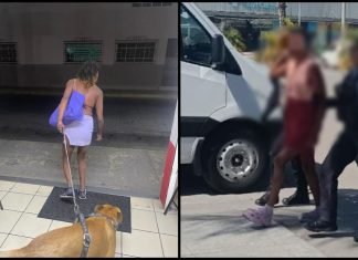 Hondureña agresiva es capturada y enviada a su país