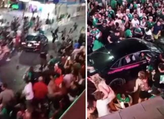 Atropellamiento múltiple en festejos por triunfo de México en el Mundial deja 17 heridos