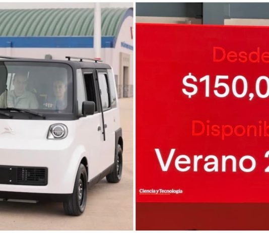 Claudia Sheinbaum presenta Olinia, el auto mexicano 100% eléctrico