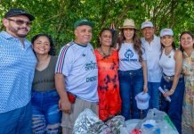 Realiza Libia Dennise gira de atención a personas migrantes en Chicago