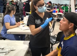 SSG acercan servicios integrales de salud a personas migrantes en albergue agrícola de San Luis de la Paz