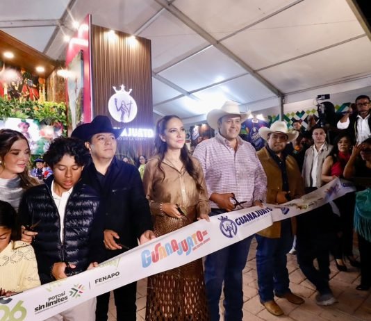 Inaugura Gobernadora Pabellón Guanajuato en la Feria Nacional Potosina