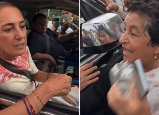 Identifican a la mujer que encaró a Claudia Sheinbaum en Tampico