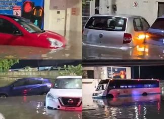Cayó en un día la lluvia de cuatro meses