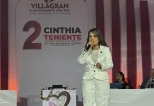 Cinthia Teniente rinde su segundo informe de gobierno y destaca avances en desarrollo, seguridad y turismo en Villagrán