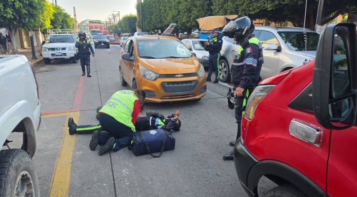 Atropellan a tránsito, conductor no lo vio
